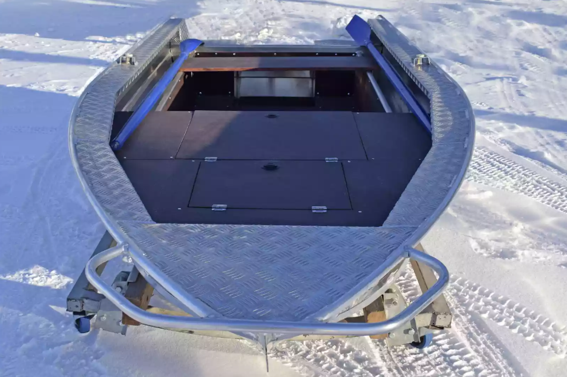 Алюминиевая лодка Wyatboat-370 Р FISH в Сергиевом Посаде