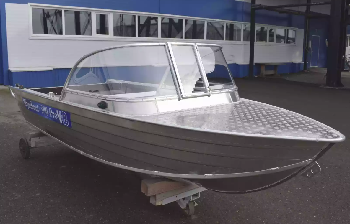 Алюминиевый катер Wyatboat-390 Pro в Сергиевом Посаде