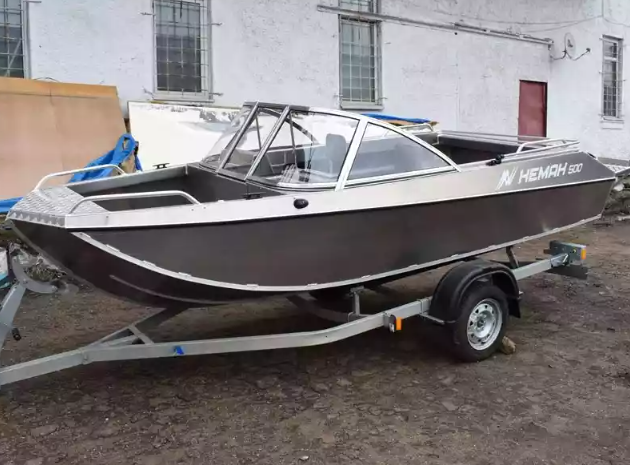 Алюминиевый катер Неман-500 DC (без покраски) в Сергиевом Посаде
