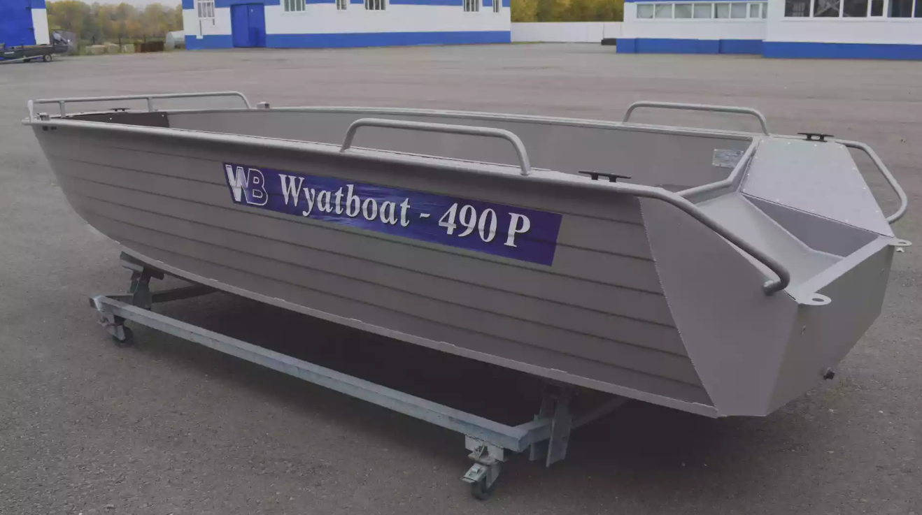 Алюминиевая лодка Wyatboat-490 P в Сергиевом Посаде