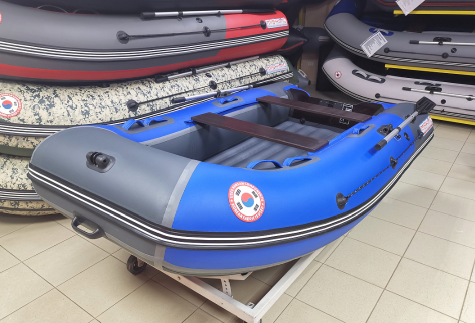 КОМПЛЕКТ Лодка MISHIMO PRO 350 + ЛОДОЧНЫЙ МОТОР MARLIN MP 9.9 (20) AMHS PRO в Сергиевом Посаде