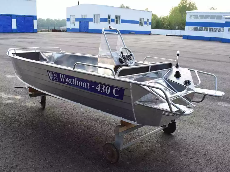 Алюминиевый катер Wyatboat-430 C в Сергиевом Посаде