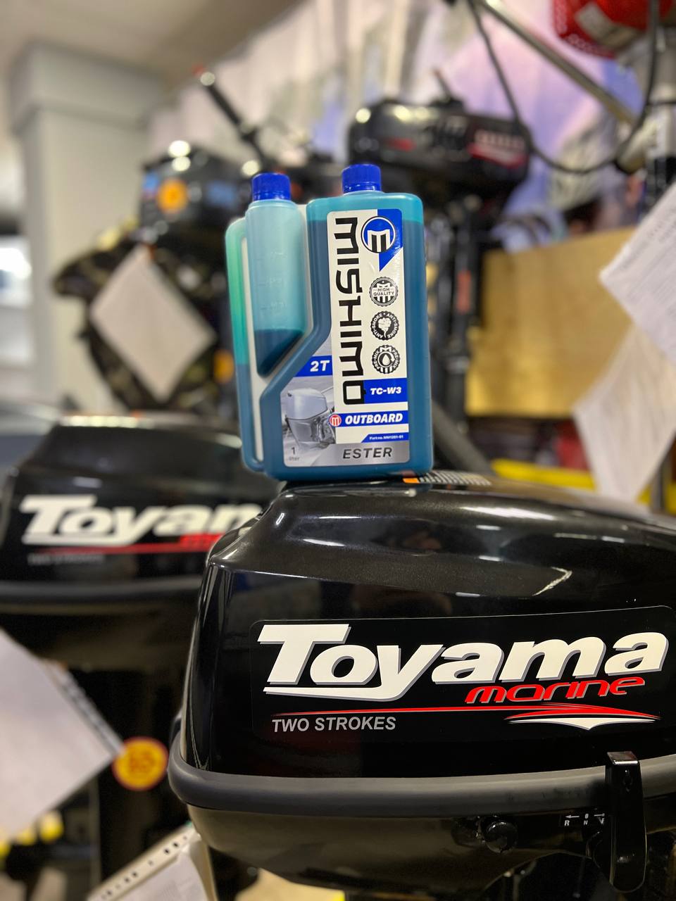 Масло MISHIMO 2T OUTBOARD (ESTER) полусинтетика 1 л в Сергиевом Посаде
