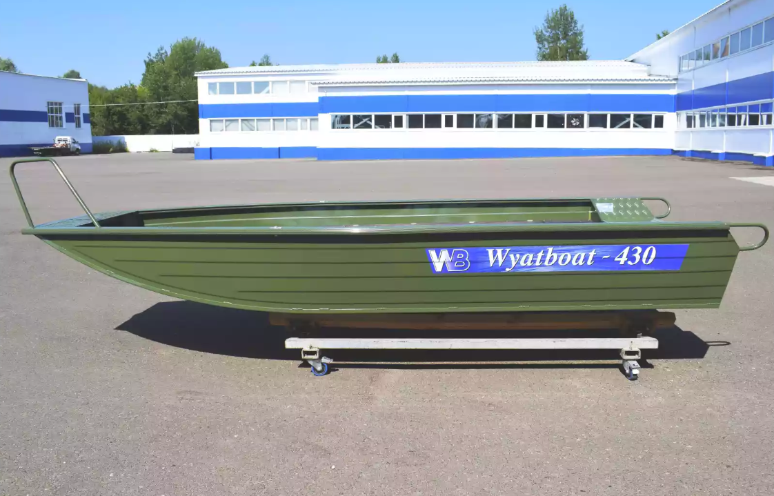 Алюминиевая лодка  Wyatboat-430 Master Fish в Сергиевом Посаде