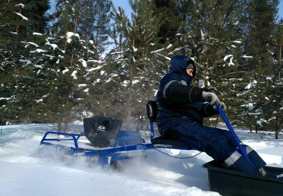 Мотобуксировщик толкач Альбатрос-XL8 с модулем. Без фары, тележки в Сергиевом Посаде