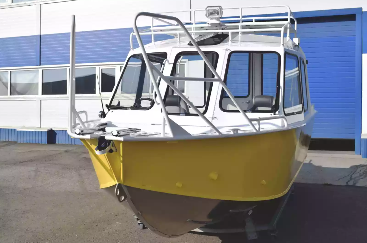 Алюминиевый катер Wyatboat-660 Cabin в Сергиевом Посаде