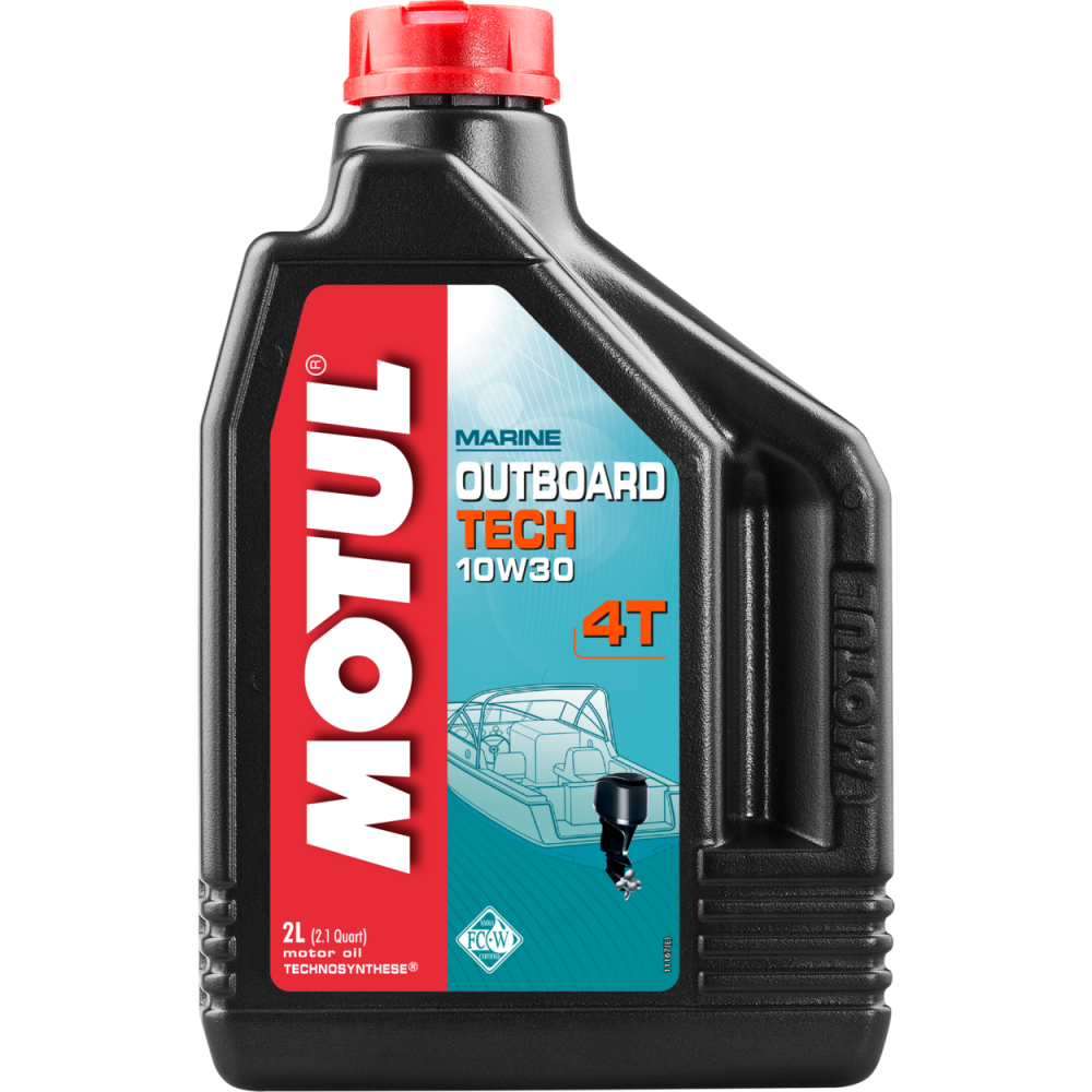 МОТОРНОЕ МАСЛО MOTUL OUTBOARD TECH 10W-30 4T 1 ЛИТР в Сергиевом Посаде