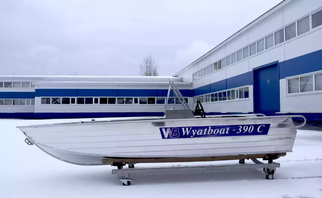 Алюминиевая лодка Wyatboat-390 C в Сергиевом Посаде