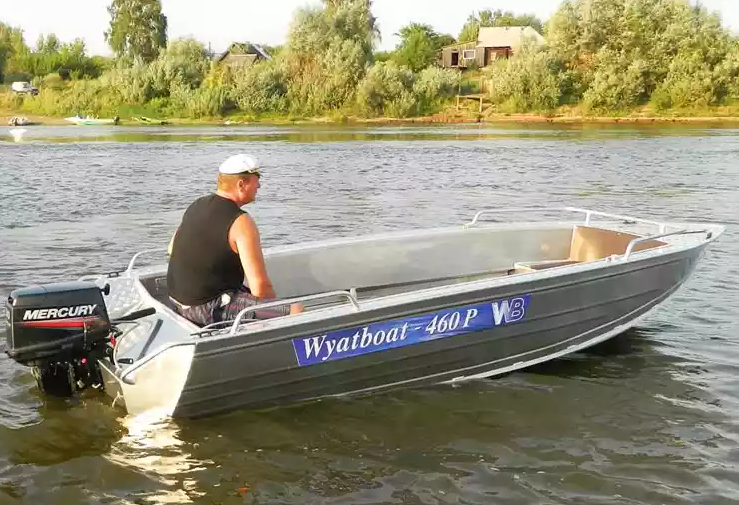Алюминиевая лодка Wyatboat-460 P в Сергиевом Посаде