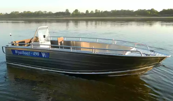 Алюминиевый катер Wyatboat-490 C в Сергиевом Посаде
