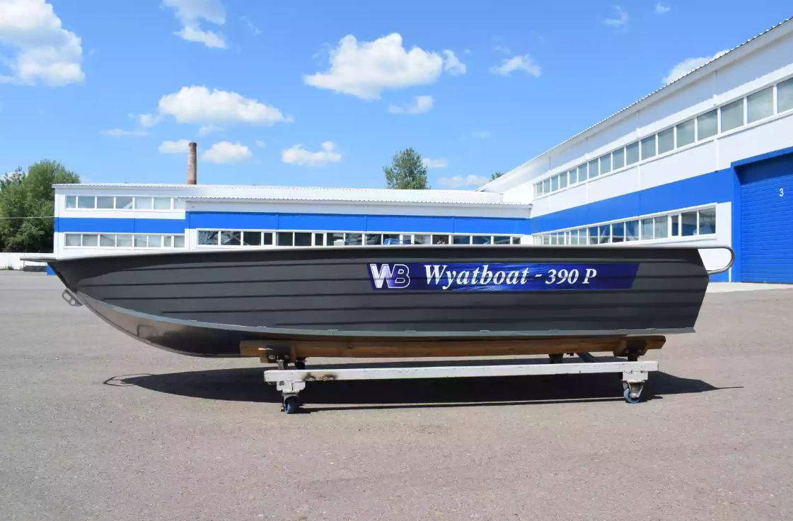 Алюминиевая лодка Wyatboat-390Р Fish в Сергиевом Посаде