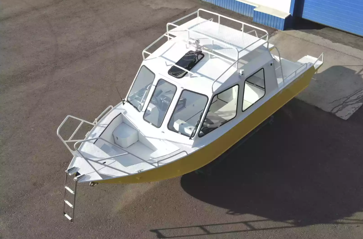 Алюминиевый катер Wyatboat-660 Cabin в Сергиевом Посаде