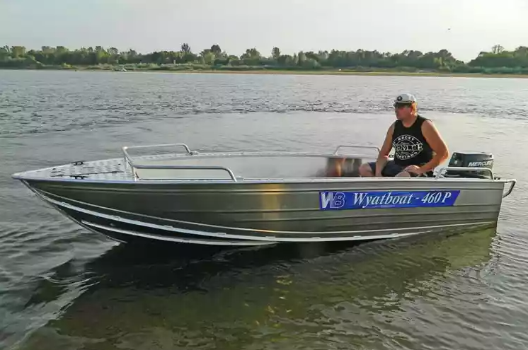 Алюминиевая лодка Wyatboat-460 P в Сергиевом Посаде