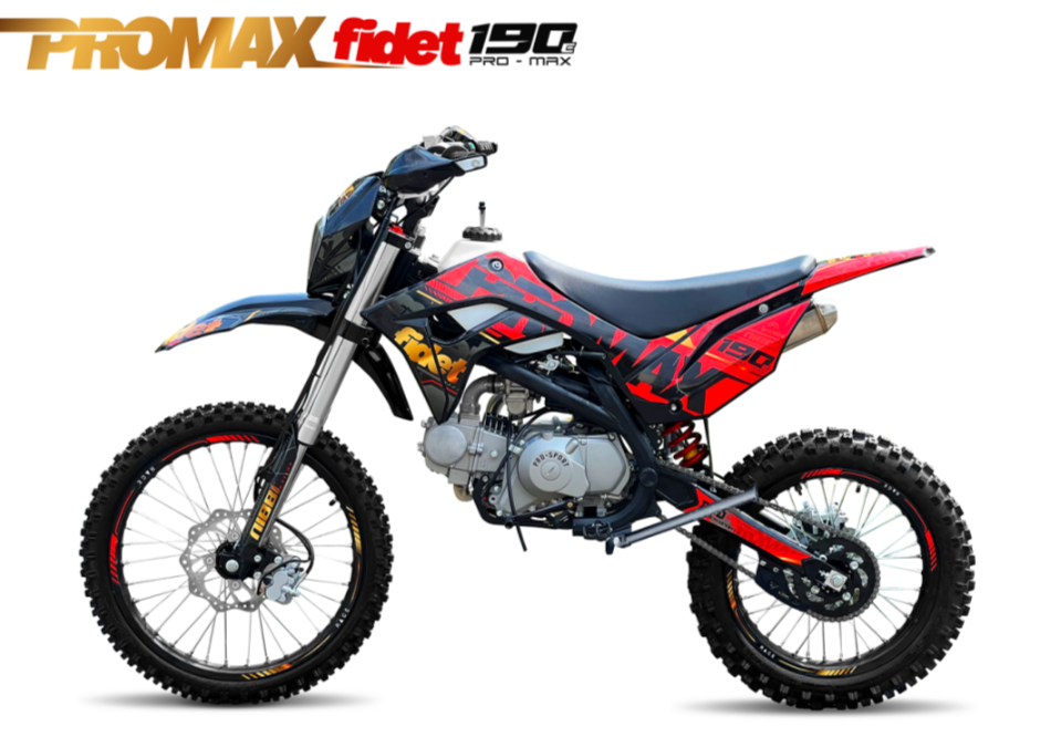 Мотоцикл (питбайк) PROMAX FIDET (ФАЙДЕТ) 190E MAX PRO LUX 19/16 в Сергиевом Посаде