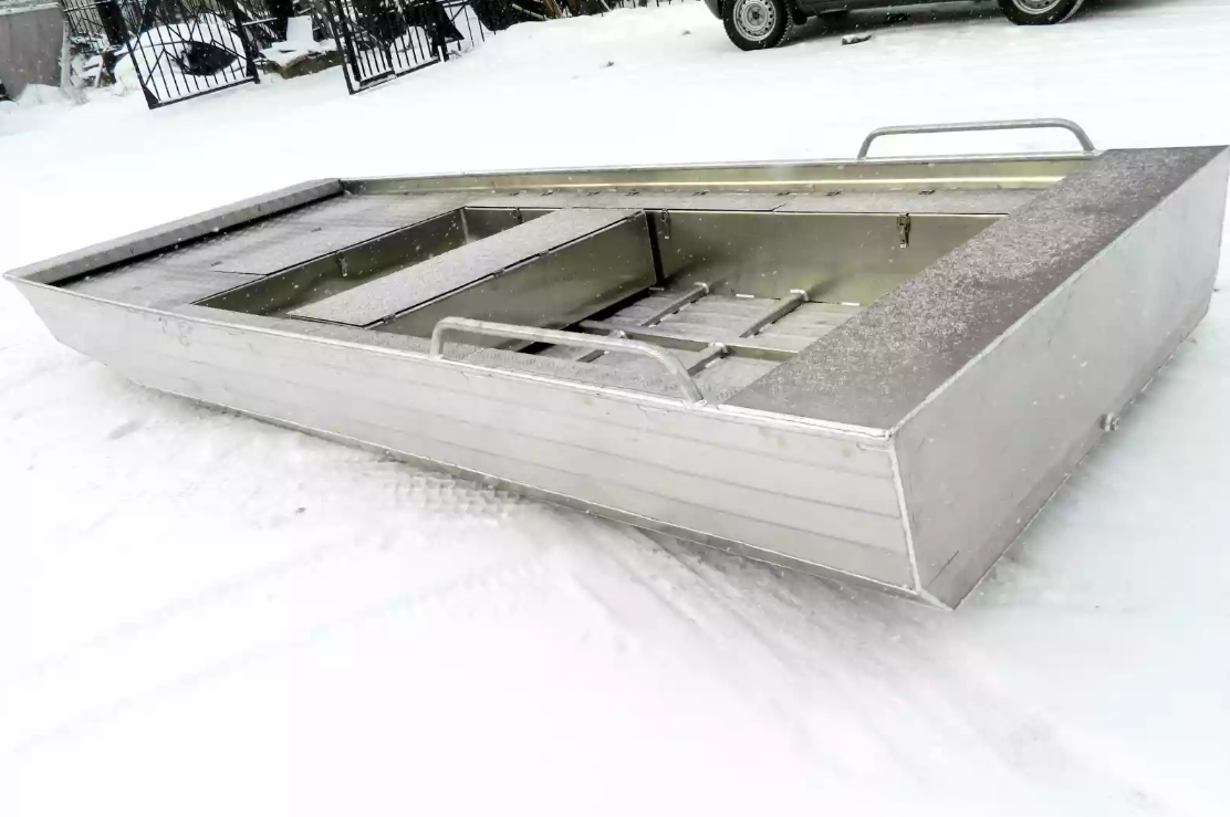 Алюминиевая лодка Wyatboat-390 Jonboat в Сергиевом Посаде