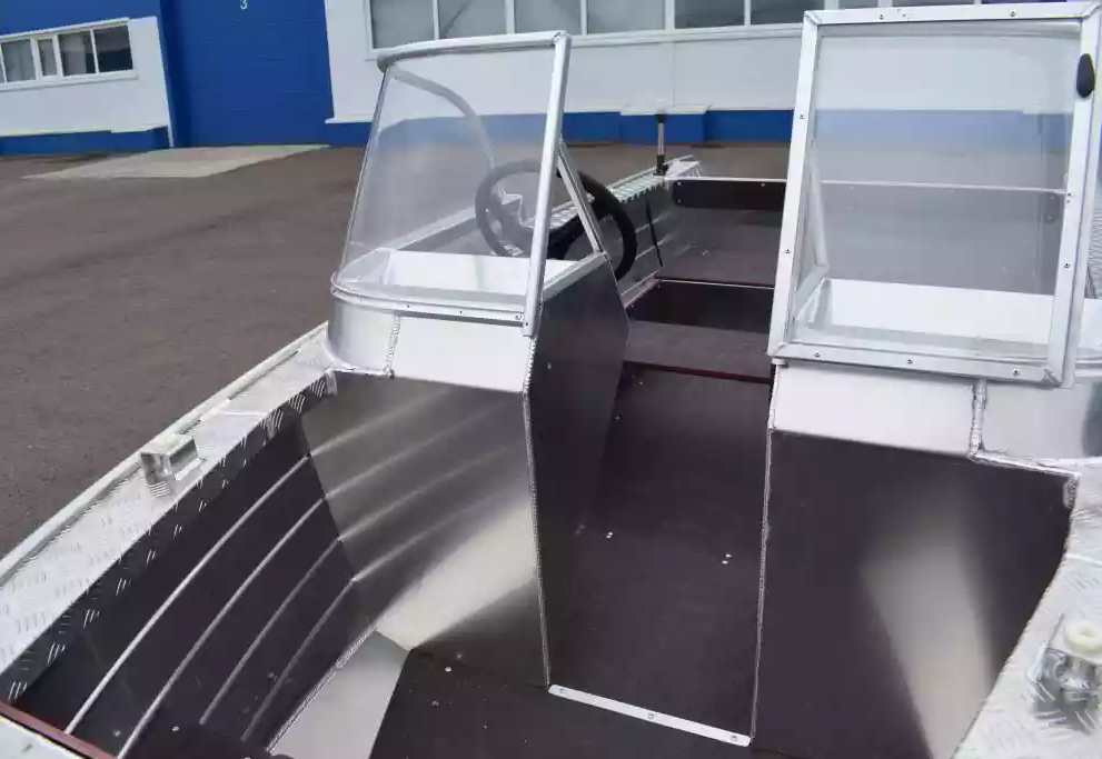 Алюминиевая лодка Wyatboat-390 DCM Увеличенный борт в Сергиевом Посаде