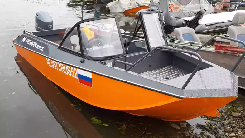 Алюминиевый катер Неман-500 DC в Сергиевом Посаде