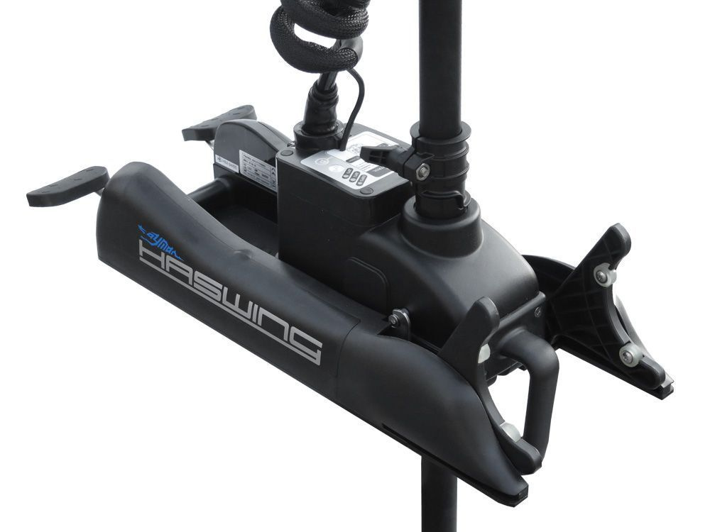 Лодочный электромотор якорь Haswing Cayman B, GPS, 12V, 55Lbs, нога 137 мм в Сергиевом Посаде