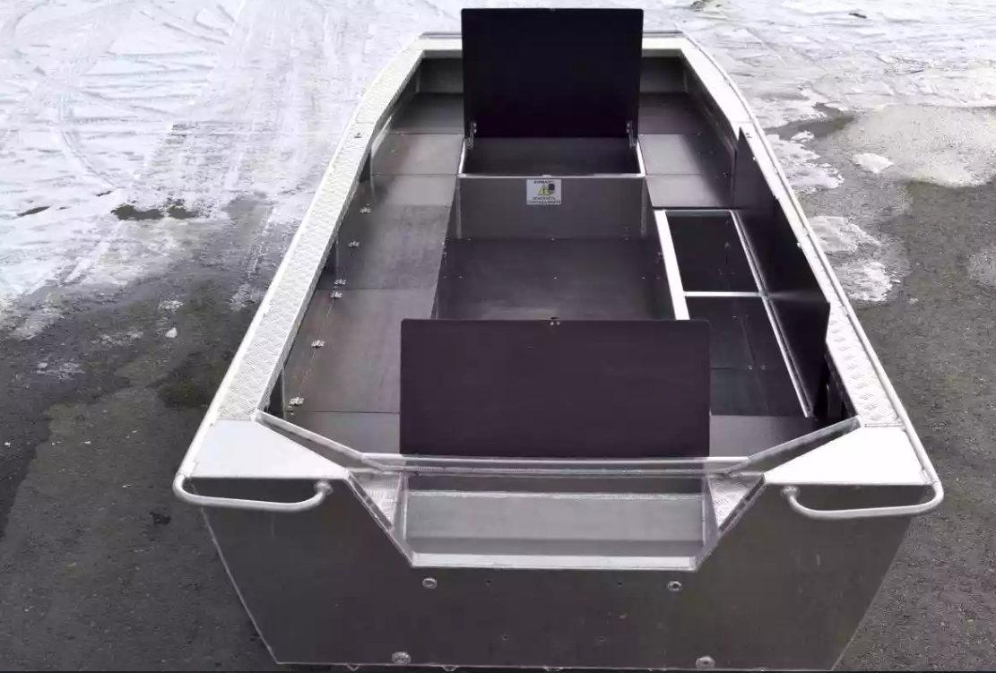 Алюминиевая лодка Wyatboat-490 Jonboat в Сергиевом Посаде