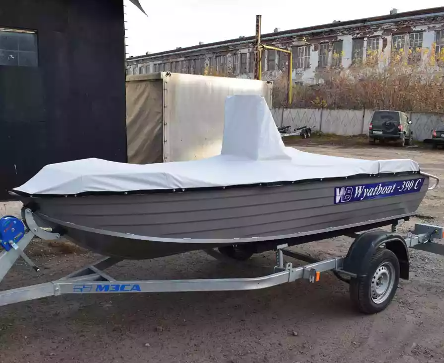 Алюминиевая лодка Wyatboat-390 C в Сергиевом Посаде