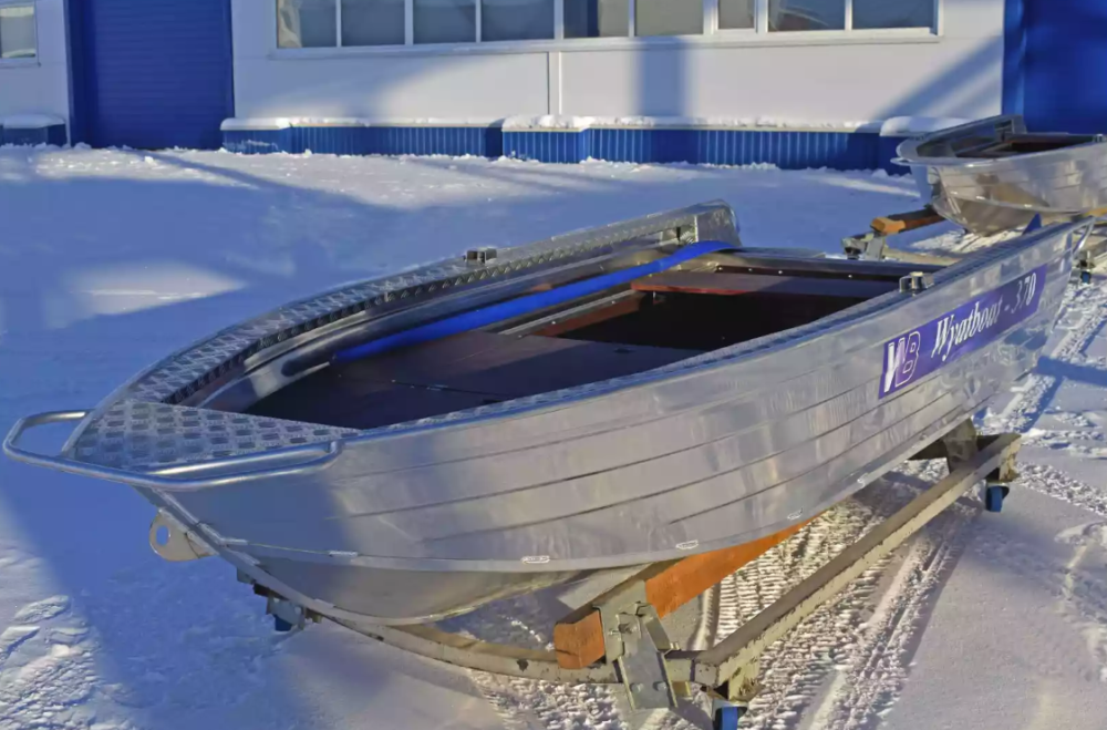 Алюминиевая лодка Wyatboat-370 Р FISH в Сергиевом Посаде