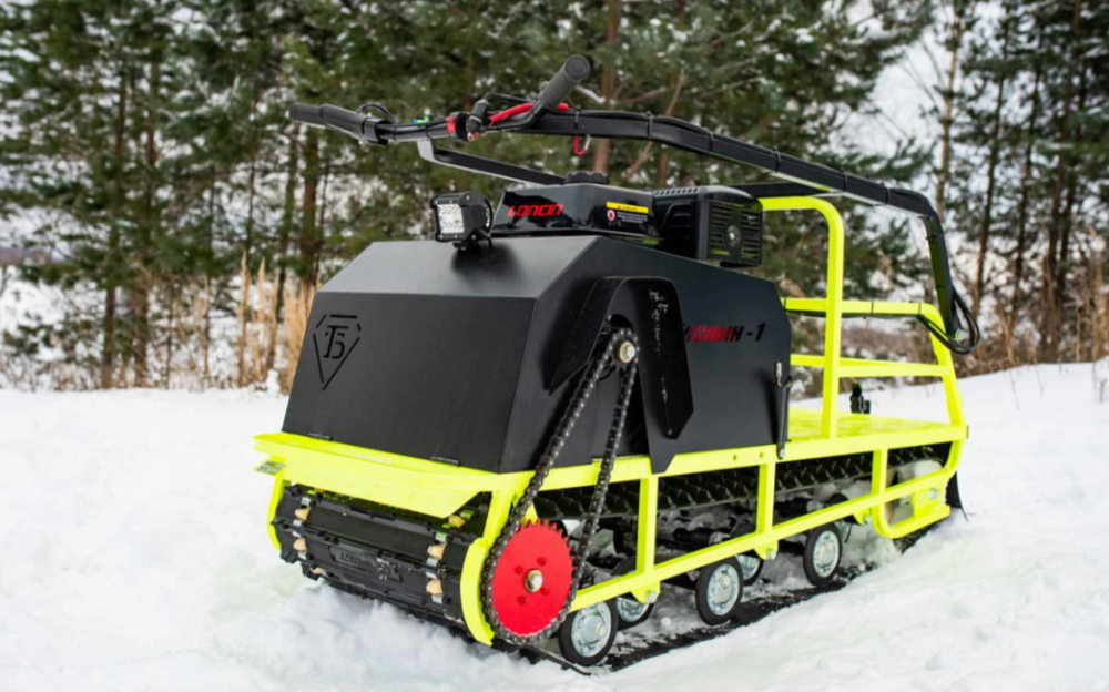 Мотобуксировщик Бурлак ХОЗЯИН-1 (капот металл) в Сергиевом Посаде