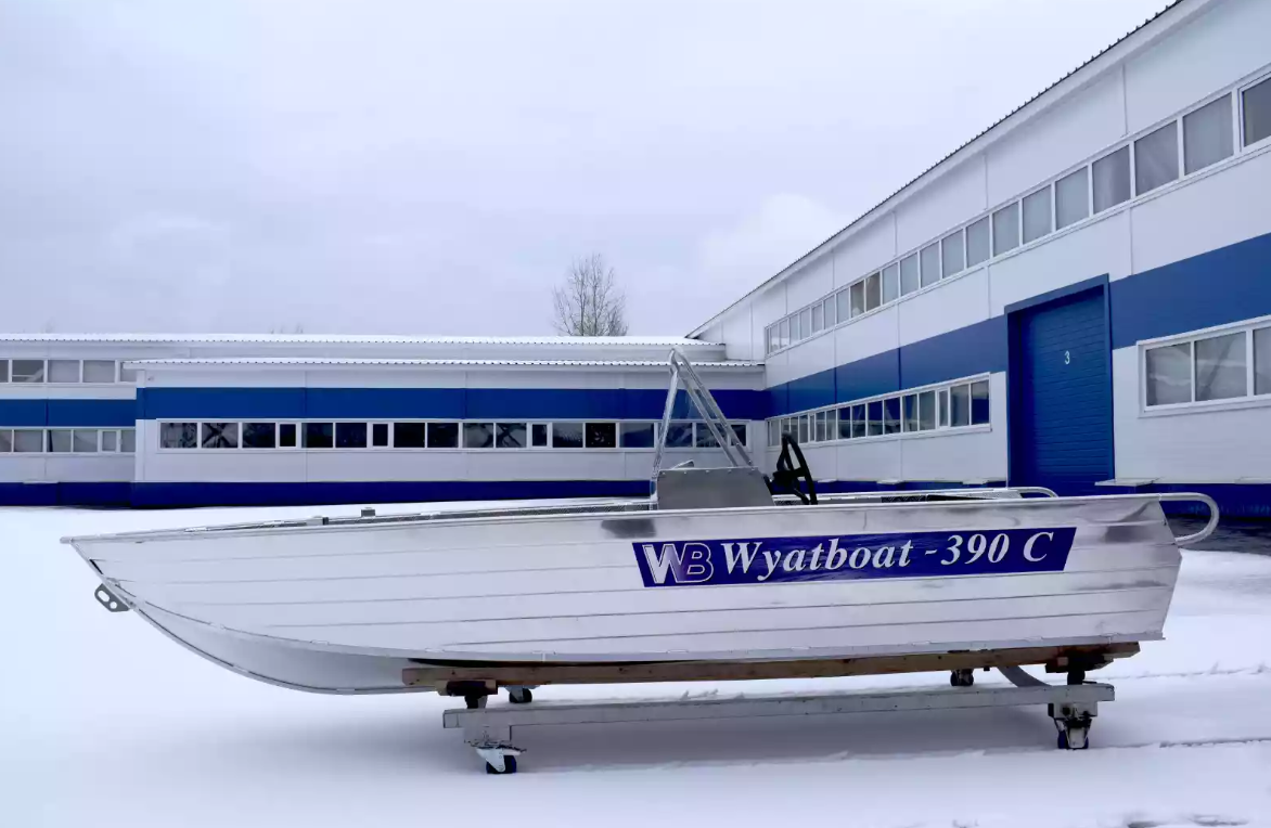 Алюминиевый катер Wyatboat-390 C в Сергиевом Посаде