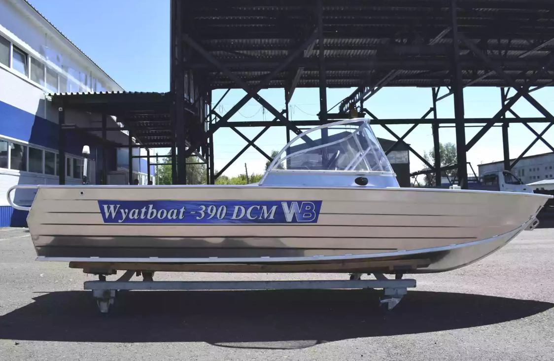 Алюминиевая лодка Wyatboat-390 DCM в Сергиевом Посаде