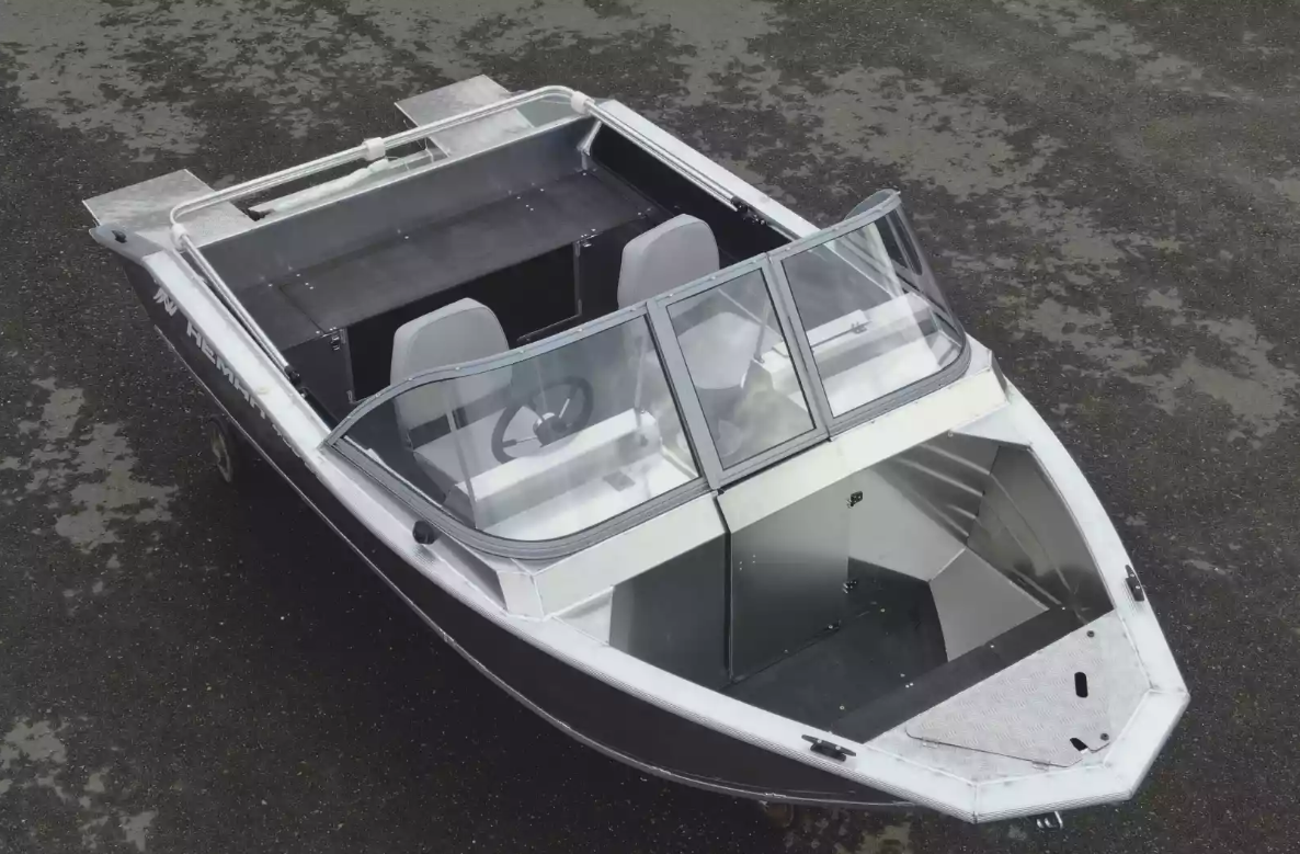 Алюминиевый катер Неман-450 DC NEW без покраски в Сергиевом Посаде