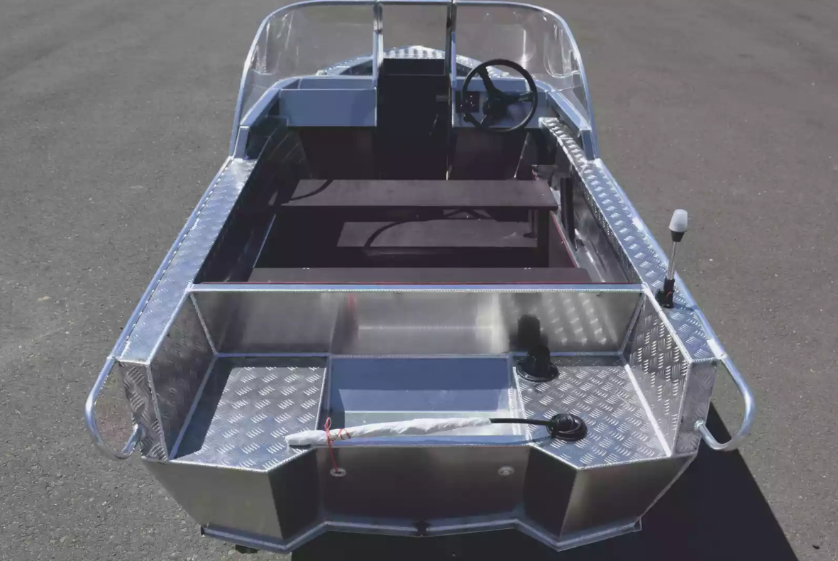 Алюминиевый катер Wyatboat-390 DCM в Сергиевом Посаде Алюминиевый катер Wyatboat-390 DCM в Сергиевом Посаде