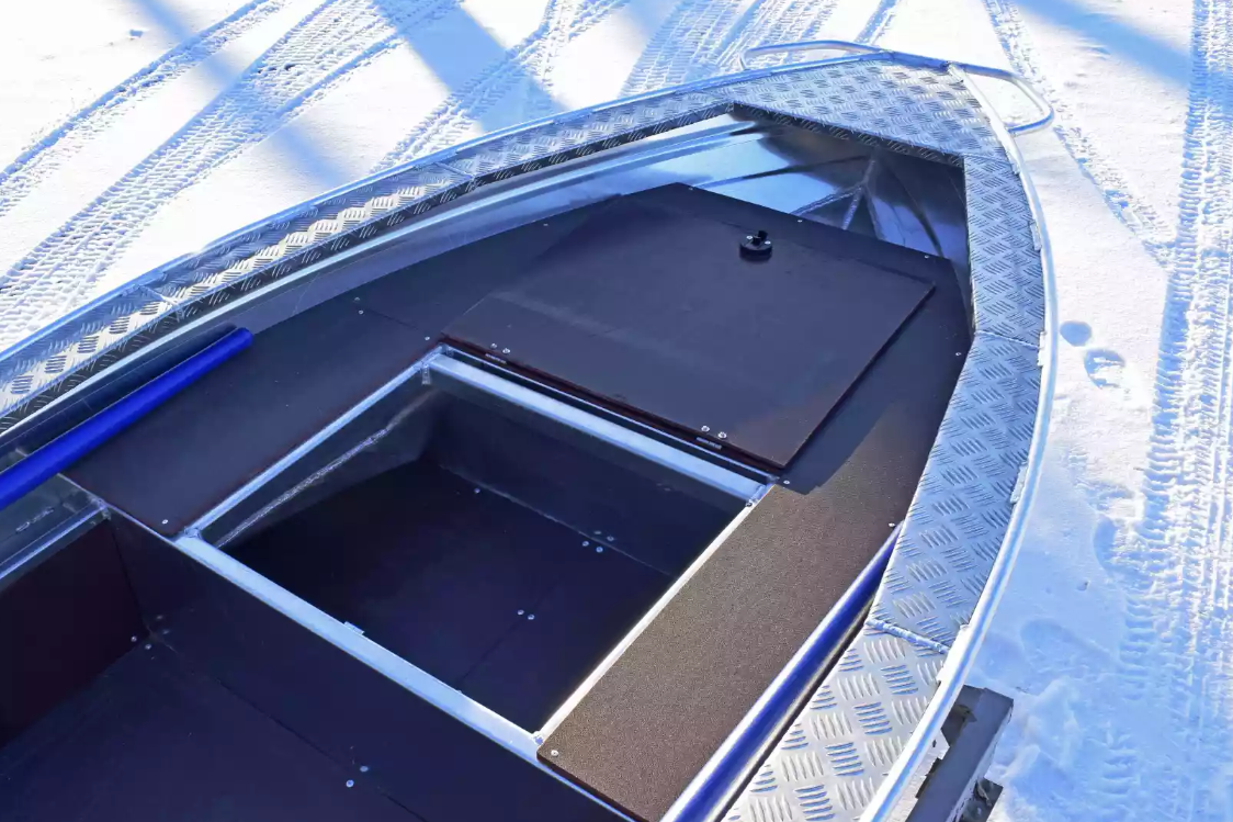 Алюминиевая лодка Wyatboat-370 Р FISH в Сергиевом Посаде