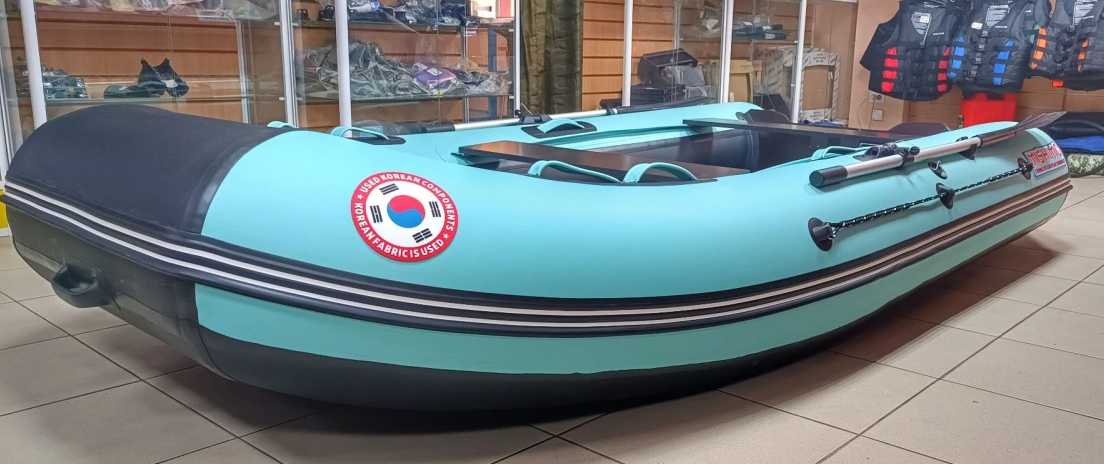 КОМПЛЕКТ ЛОДКА MISHIMO LITE 315 + МОТОР 5л.с в Сергиевом Посаде