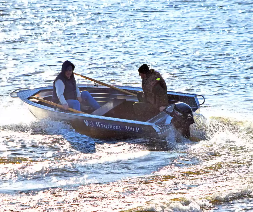 Алюминиевая лодка Wyatboat-390 P в Сергиевом Посаде