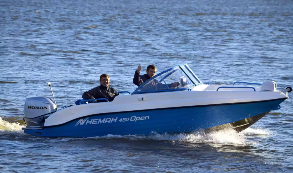 Комбинированный катер Neman-450 Open в Сергиевом Посаде