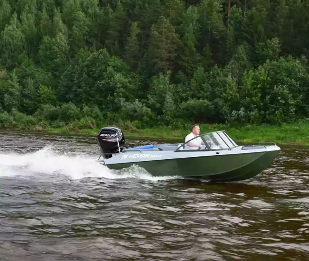 Алюминиевый катер Неман 500 DC водомёт в Сергиевом Посаде