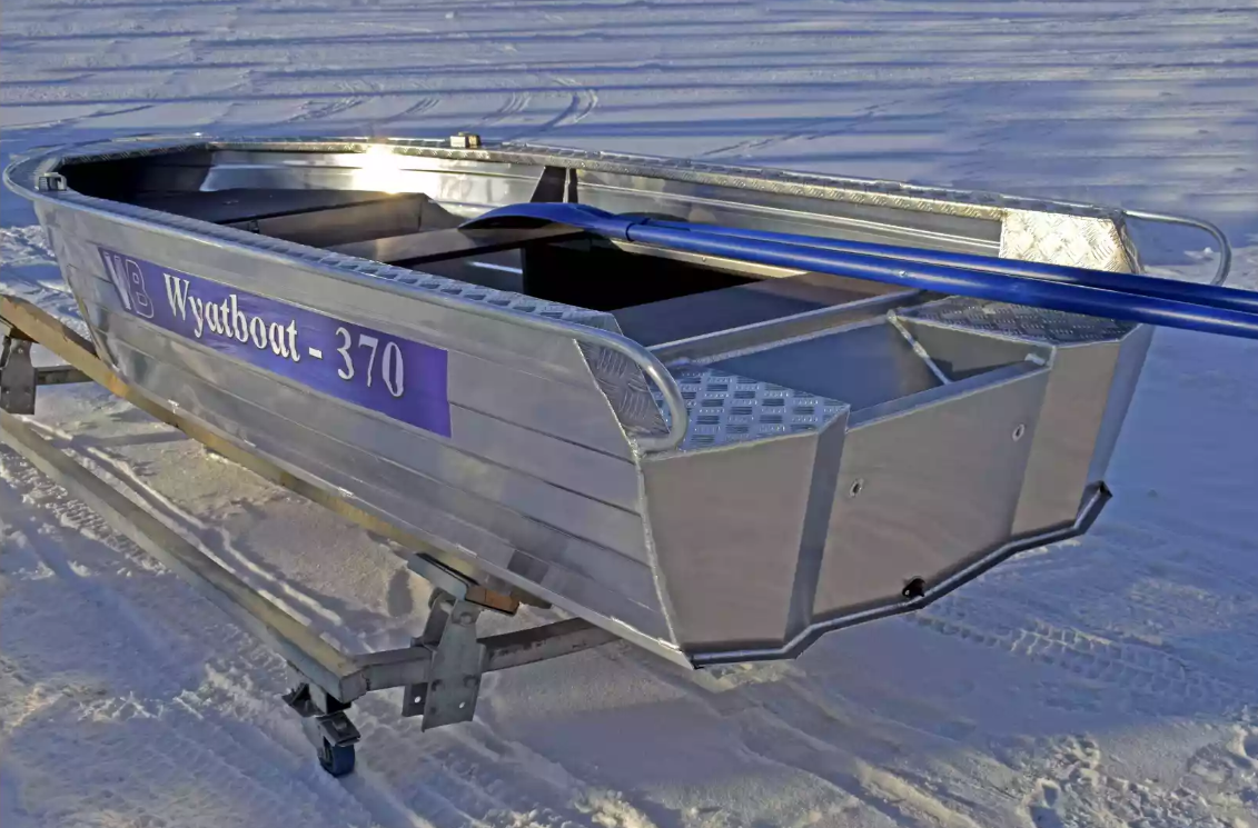 Алюминиевая лодка Wyatboat-370 Р в Сергиевом Посаде