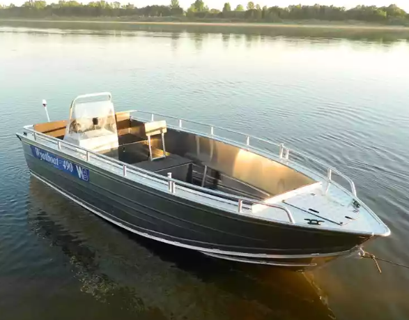 Алюминиевый катер Wyatboat-490 C в Сергиевом Посаде