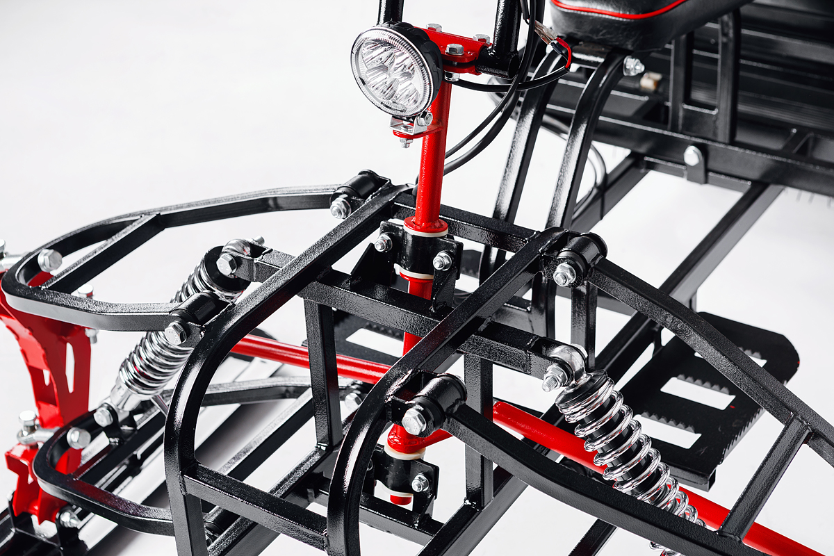 Лыжный модуль IKUDZO с подогревом ручек пластиковые лыжи в Сергиевом Посаде