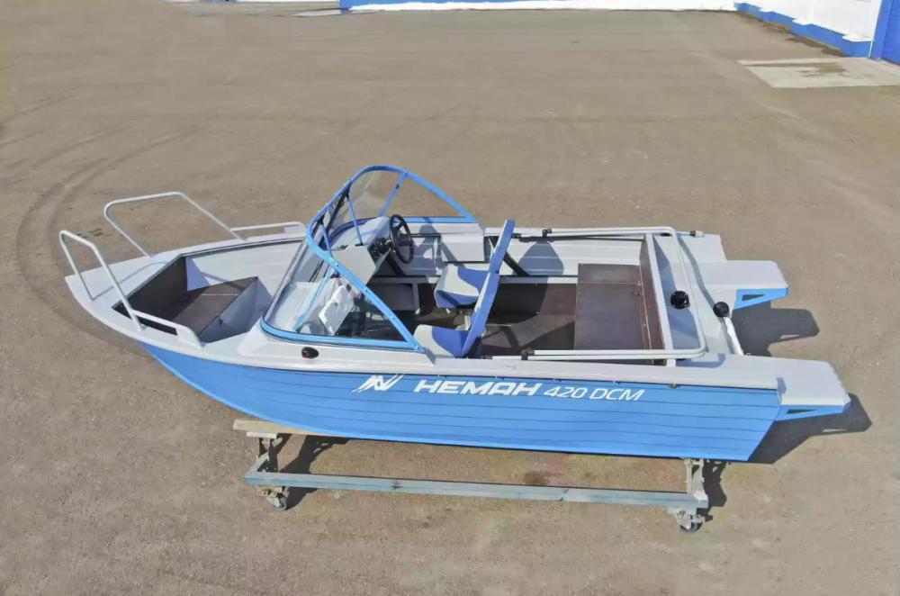 Алюминиевый катер Неман-420 DCM NEW в Сергиевом Посаде