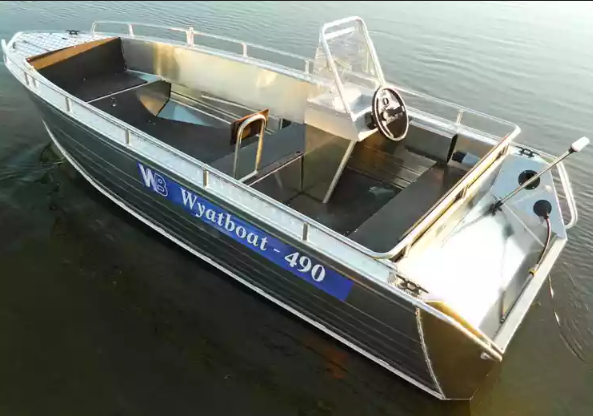 Алюминиевый катер Wyatboat-490 C в Сергиевом Посаде