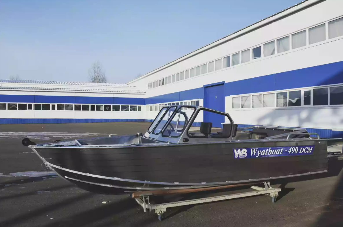 Алюминиевый катер Wyatboat-490 DCM Pro в Сергиевом Посаде