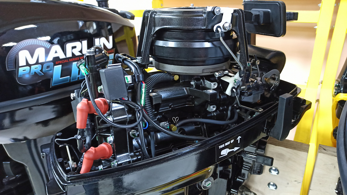 КОМПЛЕКТ Лодка MISHIMO PRO 350 + ЛОДОЧНЫЙ МОТОР MARLIN MP 9.9 (20) AMHS PRO в Сергиевом Посаде