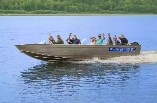 Алюминиевый катер Wyatboat-700 в Сергиевом Посаде