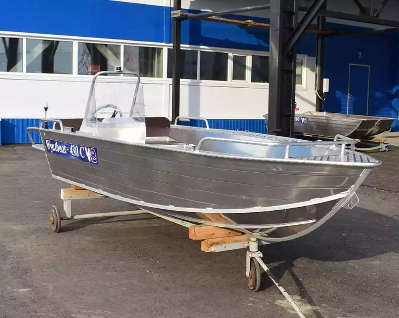 Алюминиевый катер Wyatboat-430 C в Сергиевом Посаде