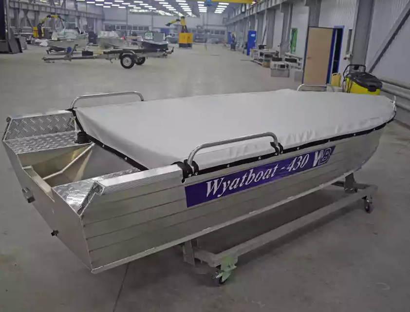 Алюминиевая лодка  Wyatboat-430 Р в Сергиевом Посаде