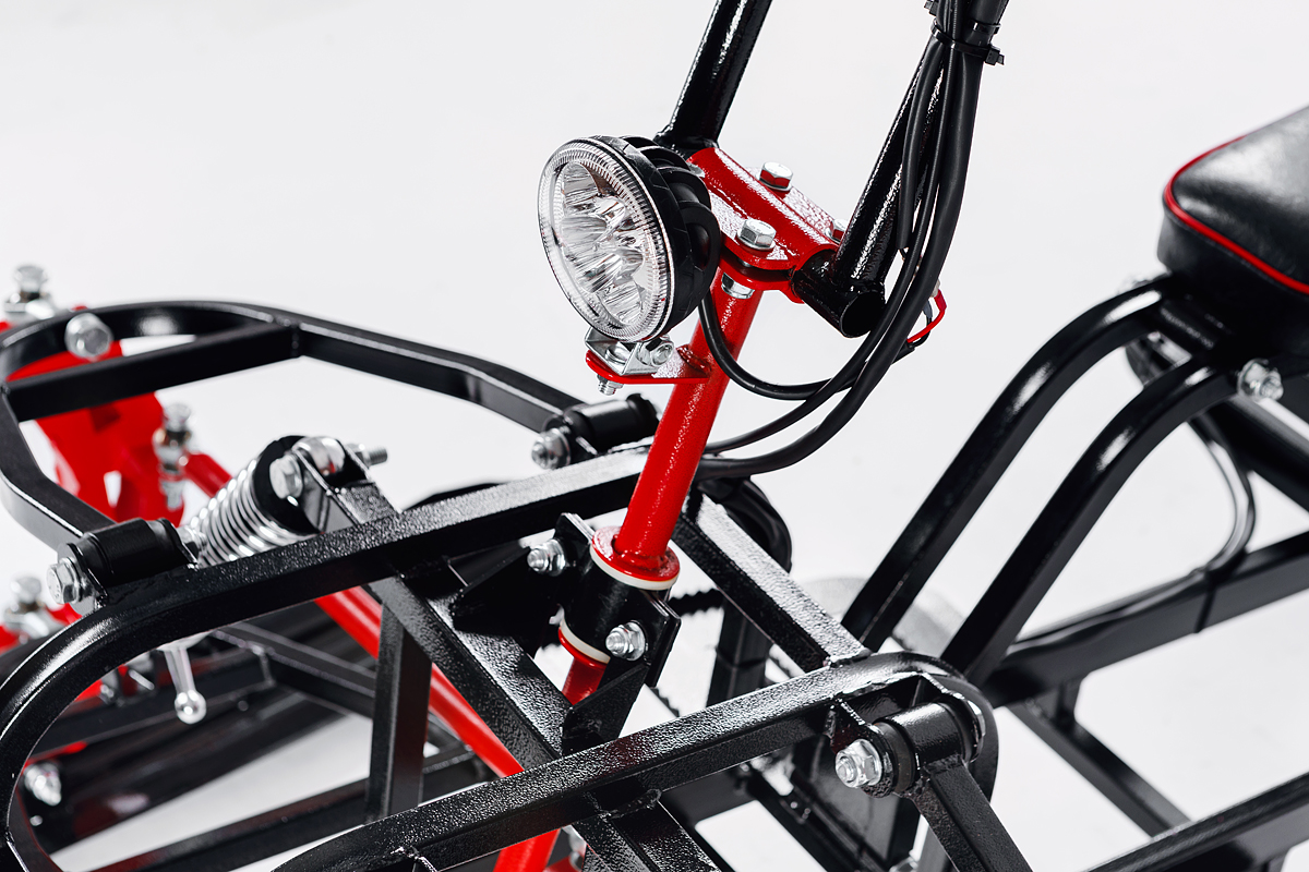 Лыжный модуль IKUDZO с подогревом ручек пластиковые лыжи в Сергиевом Посаде