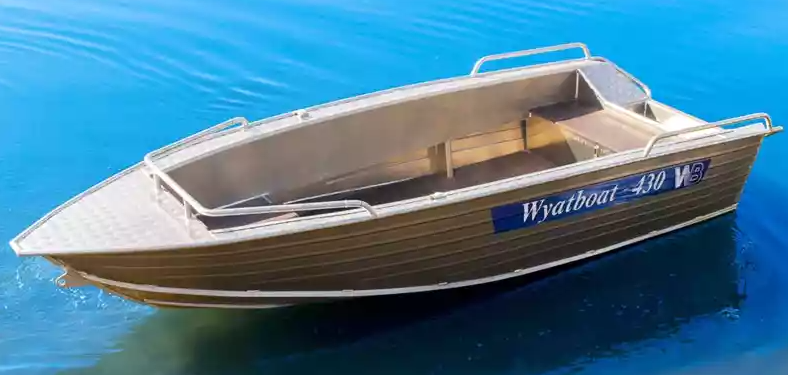 Алюминиевая лодка Wyatboat-430М в Сергиевом Посаде Алюминиевая лодка Wyatboat-430М в Сергиевом Посаде