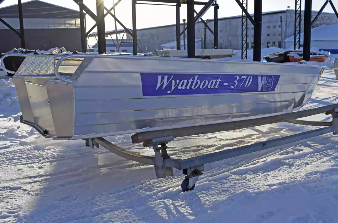 Алюминиевая лодка Wyatboat-370 Р в Сергиевом Посаде