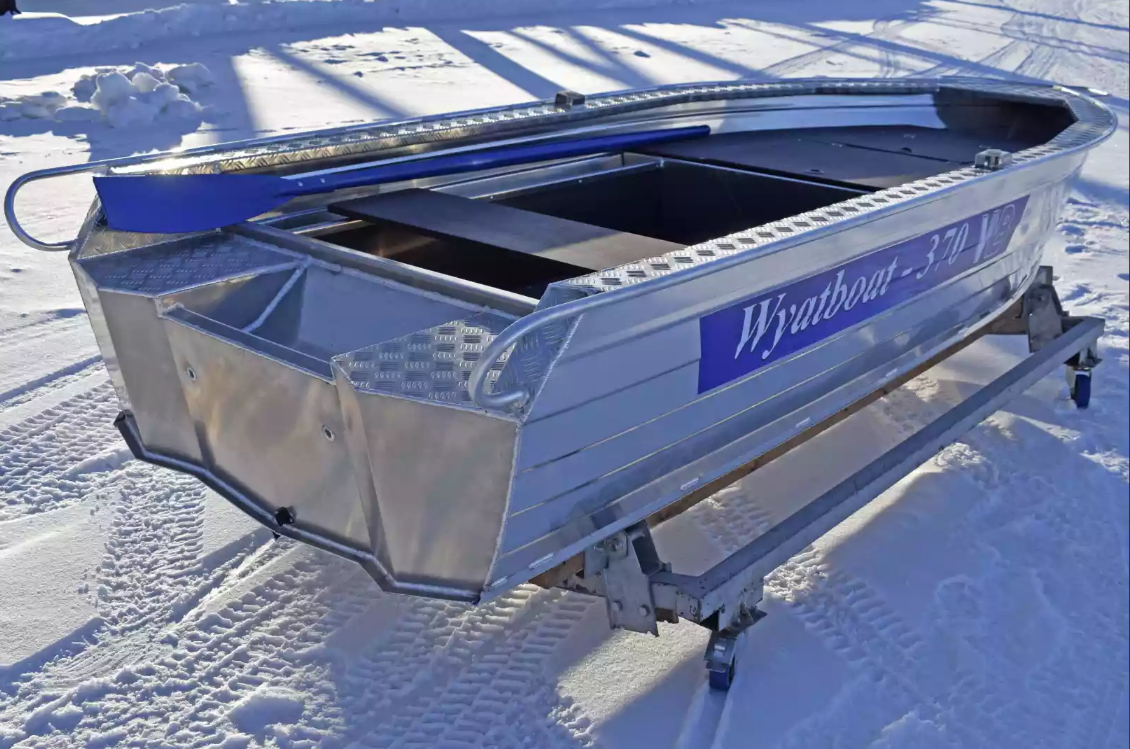 Алюминиевая лодка Wyatboat-370 Р FISH в Сергиевом Посаде