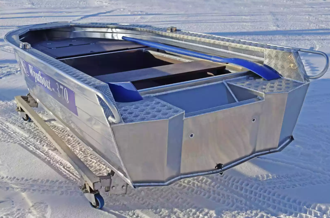 Алюминиевая лодка Wyatboat-370 Р FISH в Сергиевом Посаде